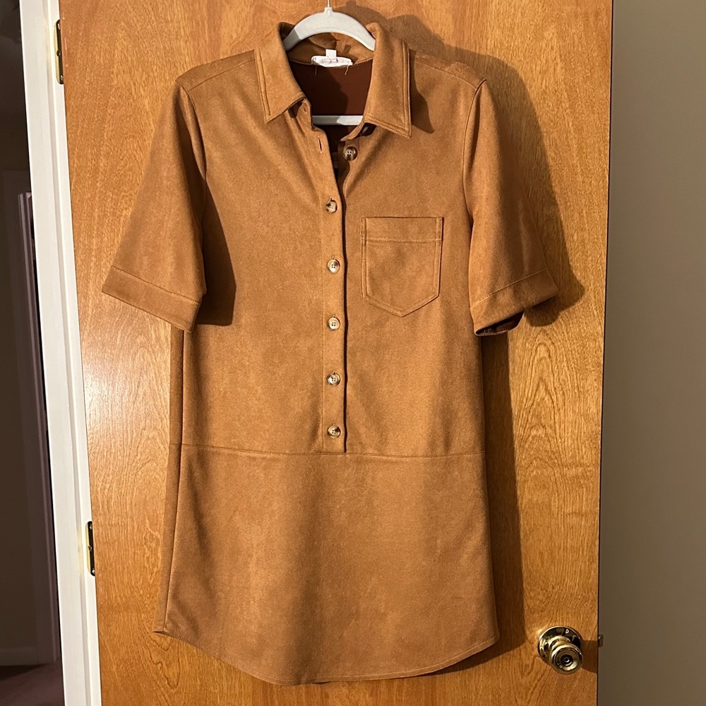 Women’s Faux Suede Dress